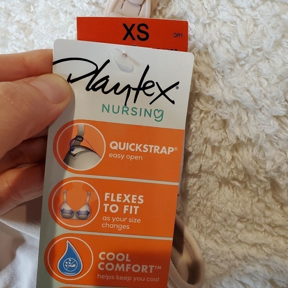 Womens Playtex Seamless Wire Free 4 Way Nursing br - Picture 9 of 9